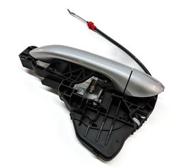 2011 MERCEDES GL450 (X164) REAR LEFT EXTERIOR STANDARD DOOR HANDLE (Silver) — exact item pictured